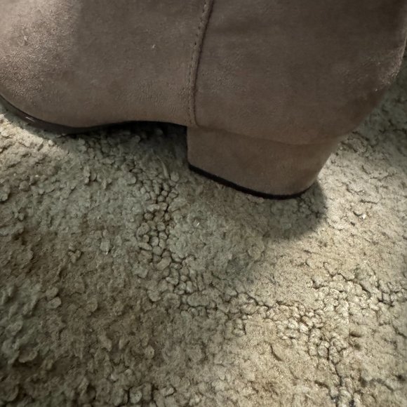 Steve Madden Suede Taupe Knee High Boot - Picture 4 of 6